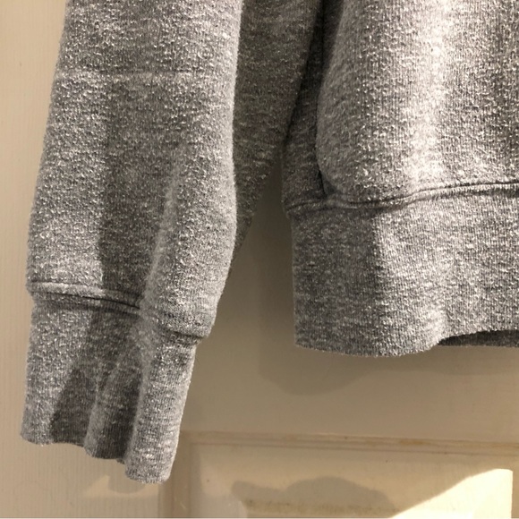 Let’s Get Nerdy Nerd Wallet Heather Grey Sweater - Picture 6 of 9